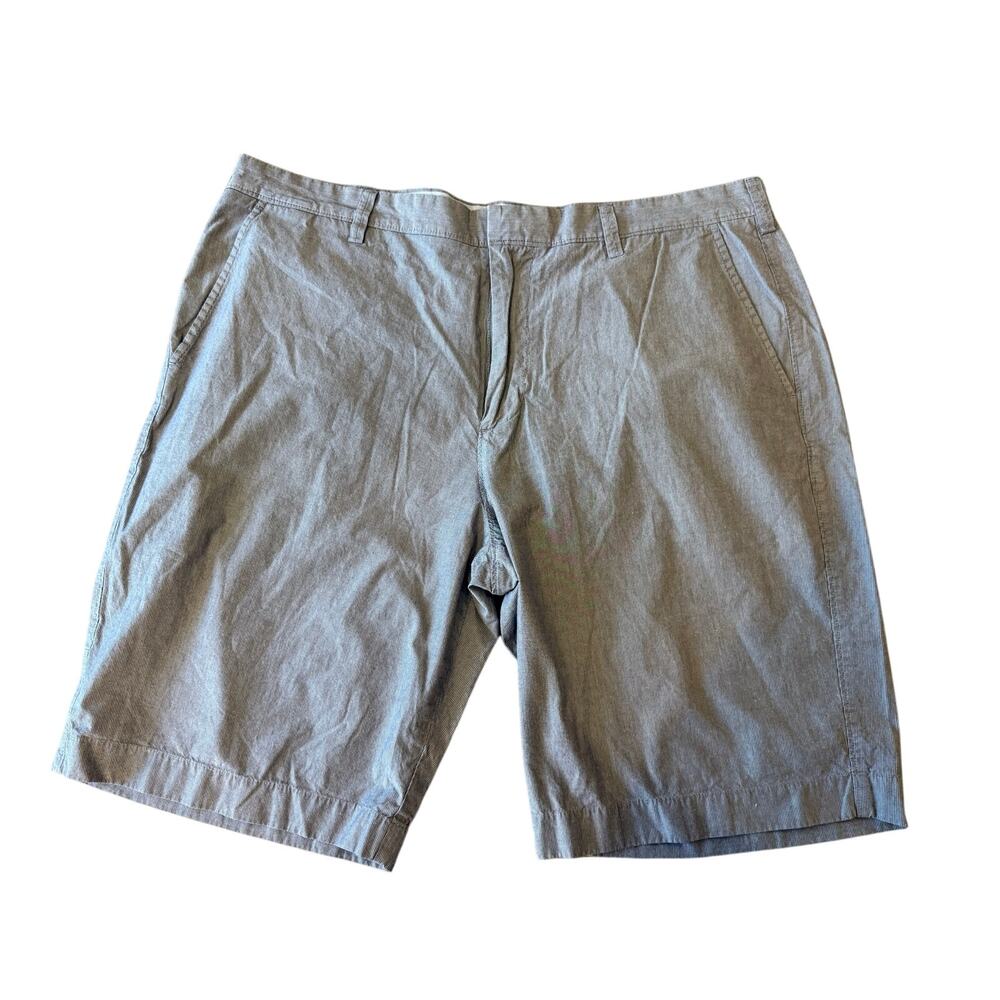 J.Crew Factory Black Striped Coton Chino Shorts Men size 38 J Crew